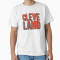 Cleveland Stacked Browns Theme T-Shirt - Custom Art Print for Adults - T-Shirt, Sweatshirt, Hoodie