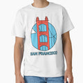 Golden Gate Bridge T-Shirt - Casual Everyday Wear Men Women - T-Shirt, Sweatshirt, Hoodie