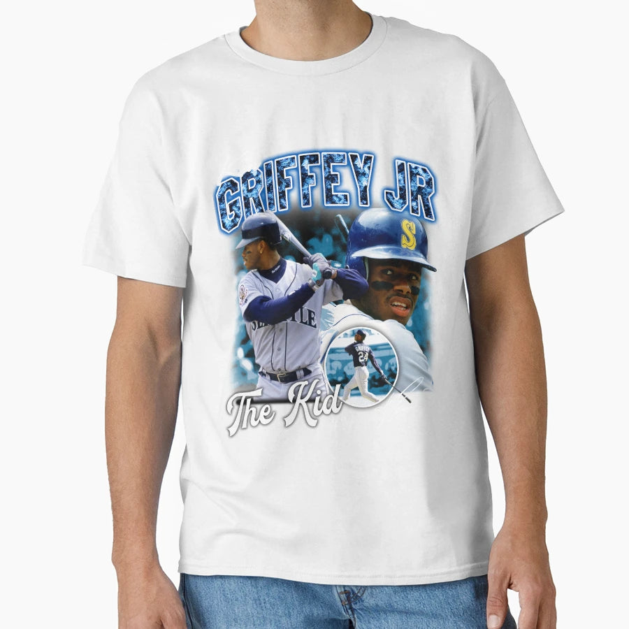 Ken Griffey Jr Seattle Baseball Legend T-Shirt - Unique Graphic Men Women - T-Shirt, Sweatshirt, Hoodie