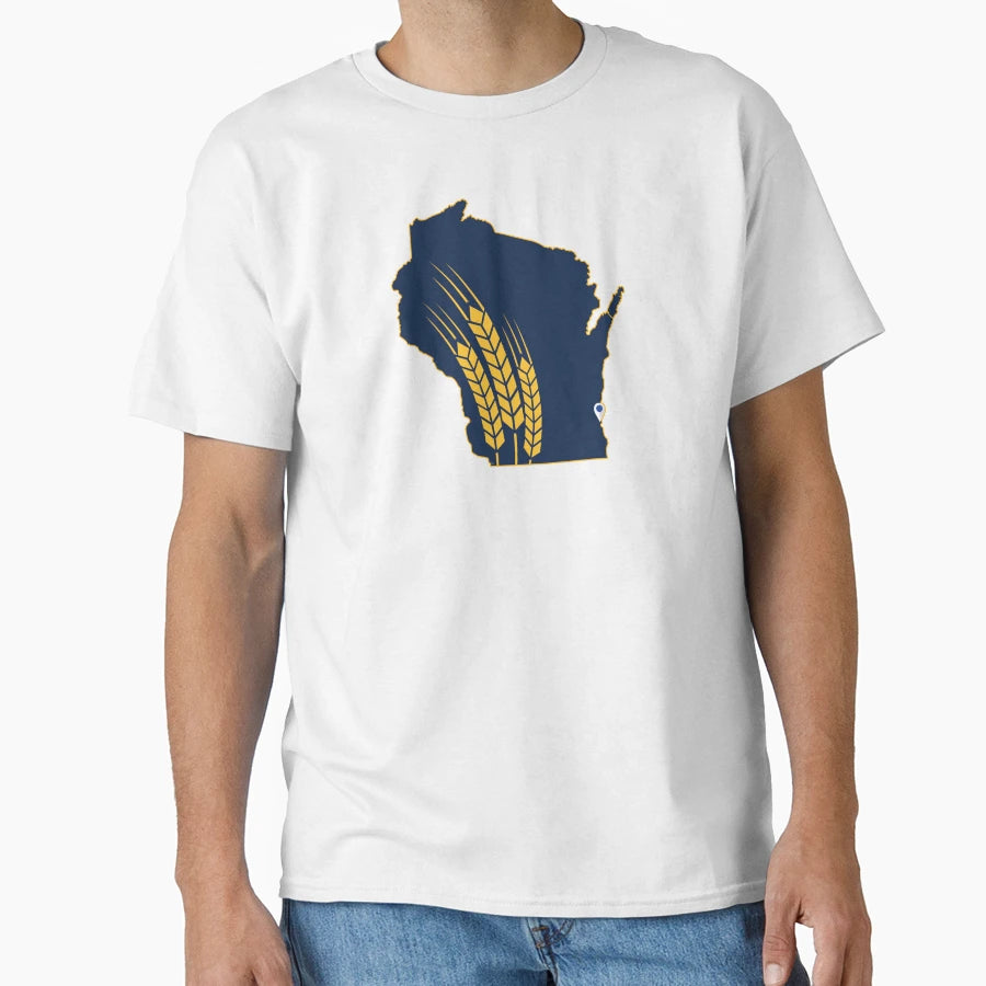 Milwaukee Baseball T-Shirt - Minimalist Print Men Women - T-Shirt, Sweatshirt, Hoodie