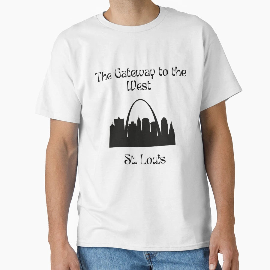 Gateway To West St Louis T-Shirt - Aesthetic Graphic Unisex - T-Shirt, Sweatshirt, Hoodie