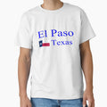 El Paso Texas Stylish Prints T-Shirt - Trendy Graphic for Adults - T-Shirt, Sweatshirt, Hoodie