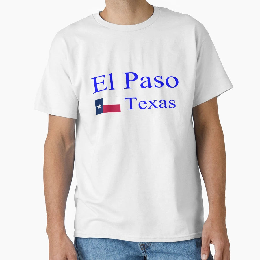 El Paso Texas Stylish Prints T-Shirt - Trendy Graphic for Adults - T-Shirt, Sweatshirt, Hoodie