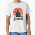Detroit T-Shirt - Custom Art Print Unisex - T-Shirt, Sweatshirt, Hoodie