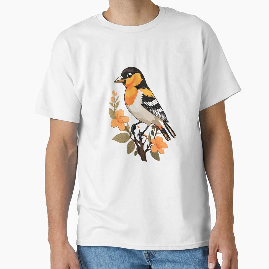 Baltimore Oriole T-Shirt - Aesthetic Graphic Men Women - T-Shirt, Sweatshirt, Hoodie