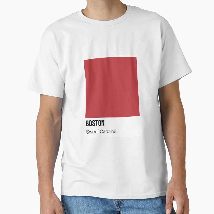 Boston V1 T-Shirt - Graphic Print Unisex - T-Shirt, Sweatshirt, Hoodie