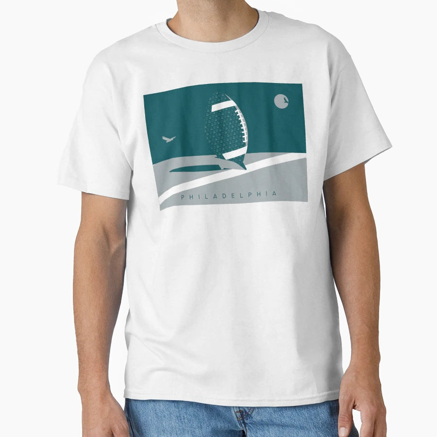 Philadelphia Football Nfl Fan Art T-Shirt - Casual Everyday Wear Men Women - T-Shirt, Sweatshirt, Hoodie