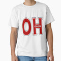 Abbreviated Ohio T-Shirt - Graphic Print Men Women - T-Shirt, Sweatshirt, Hoodie