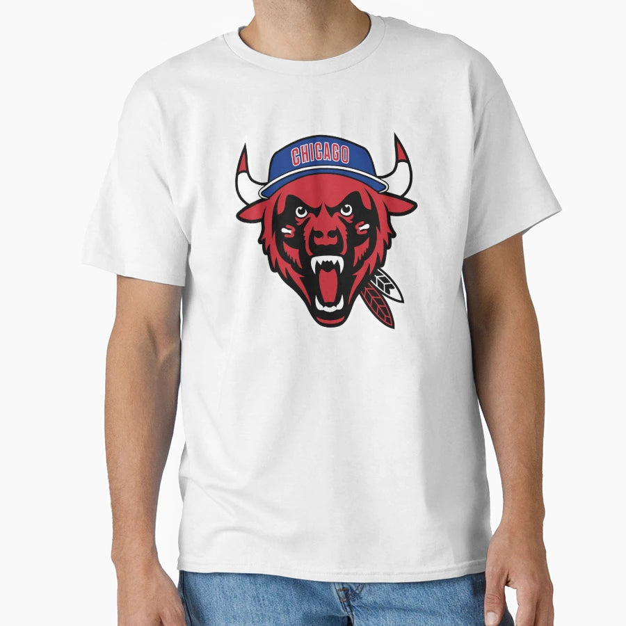Chicago Beast North T-Shirt - Novelty Apparel Men Women - T-Shirt, Sweatshirt, Hoodie