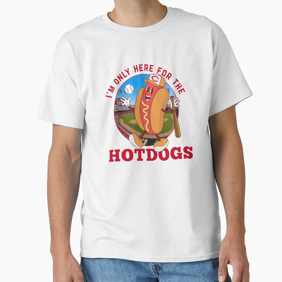 Only Here Hot Dogs T-Shirt - Streetwear Style for Adults - T-Shirt, Sweatshirt, Hoodie