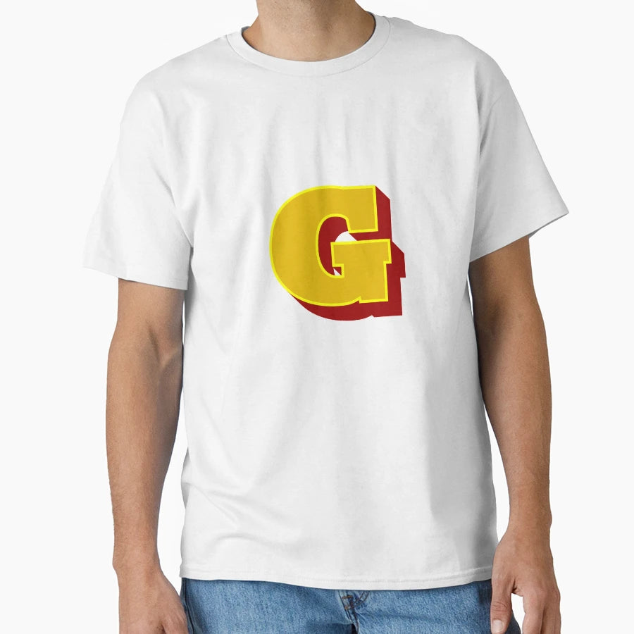 Letter G Street Art Typography T-Shirt - Minimalist Print for Adults - T-Shirt, Sweatshirt, Hoodie
