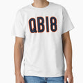 Qb18 Chicago Navy T-Shirt - Aesthetic Graphic for Adults - T-Shirt, Sweatshirt, Hoodie