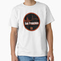 San Francisco Skyline Crest T-Shirt - Graphic Print for Adults - T-Shirt, Sweatshirt, Hoodie