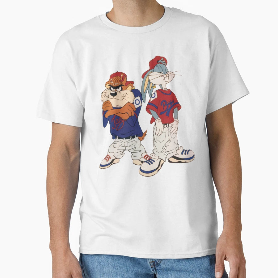 90S Bugz Bunny Tazz Orignal T-Shirt - Casual Everyday Wear Unisex - T-Shirt, Sweatshirt, Hoodie