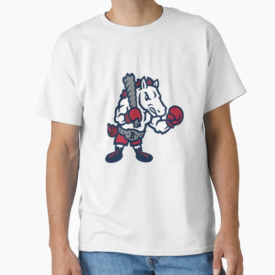 Binghamton Rumble Ponies Logo T-Shirt - Custom Art Print Men Women - T-Shirt, Sweatshirt, Hoodie