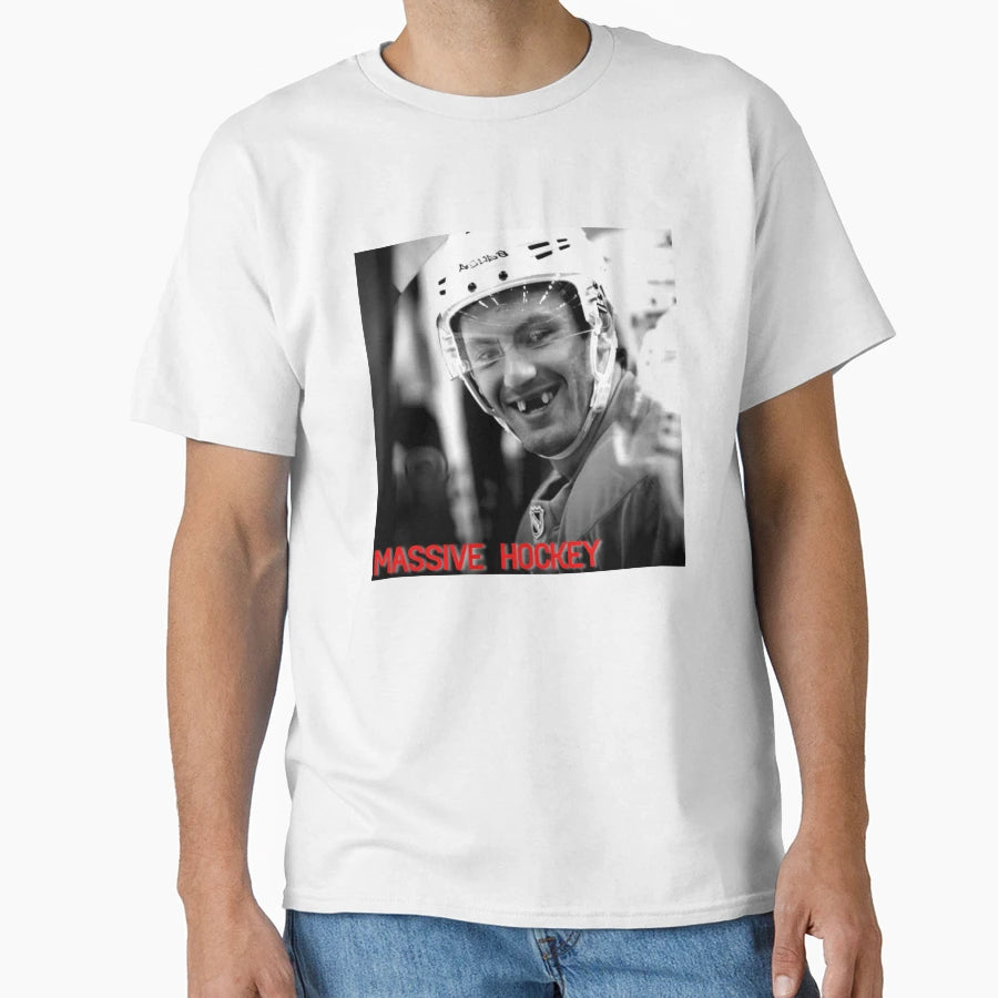 Massive Hockey T-Shirt - Graphic Print Men Women - T-Shirt, Sweatshirt, Hoodie