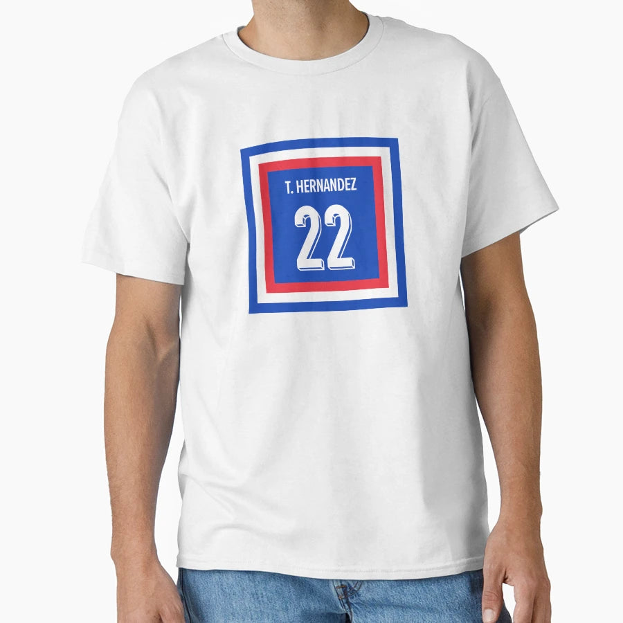 Hernandez France 2024 T-Shirt - Novelty Apparel for Adults - T-Shirt, Sweatshirt, Hoodie