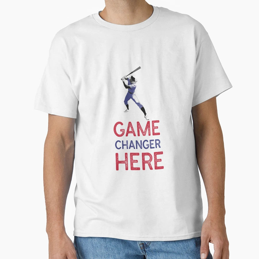 Game Changer Here T-Shirt - Trendy Graphic Men Women - T-Shirt, Sweatshirt, Hoodie