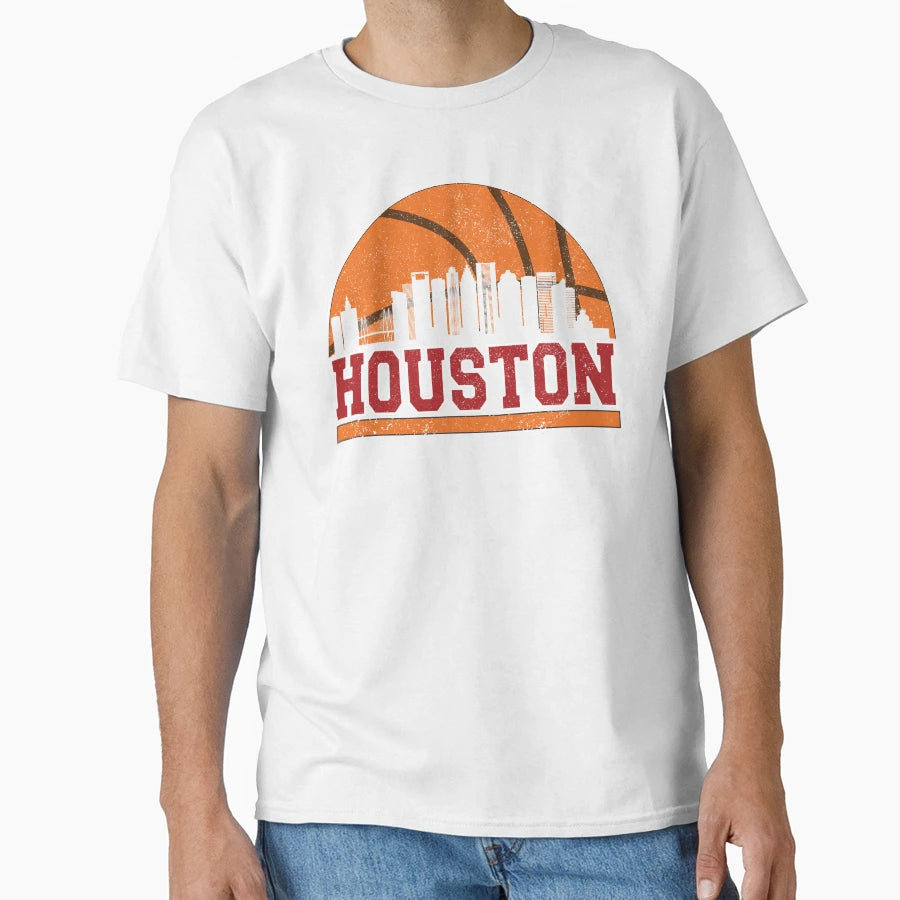 Houston Skyline City Gameday T-Shirt - Trendy Graphic Men Women - T-Shirt, Sweatshirt, Hoodie