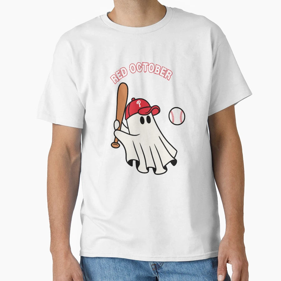 Red October Baseball T-Shirt - Fun Novelty Design Men Women - T-Shirt, Sweatshirt, Hoodie