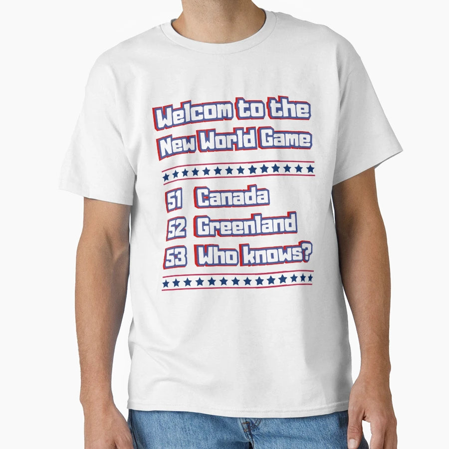 Welcome To New World Game T-Shirt - Streetwear Style for Adults - T-Shirt, Sweatshirt, Hoodie