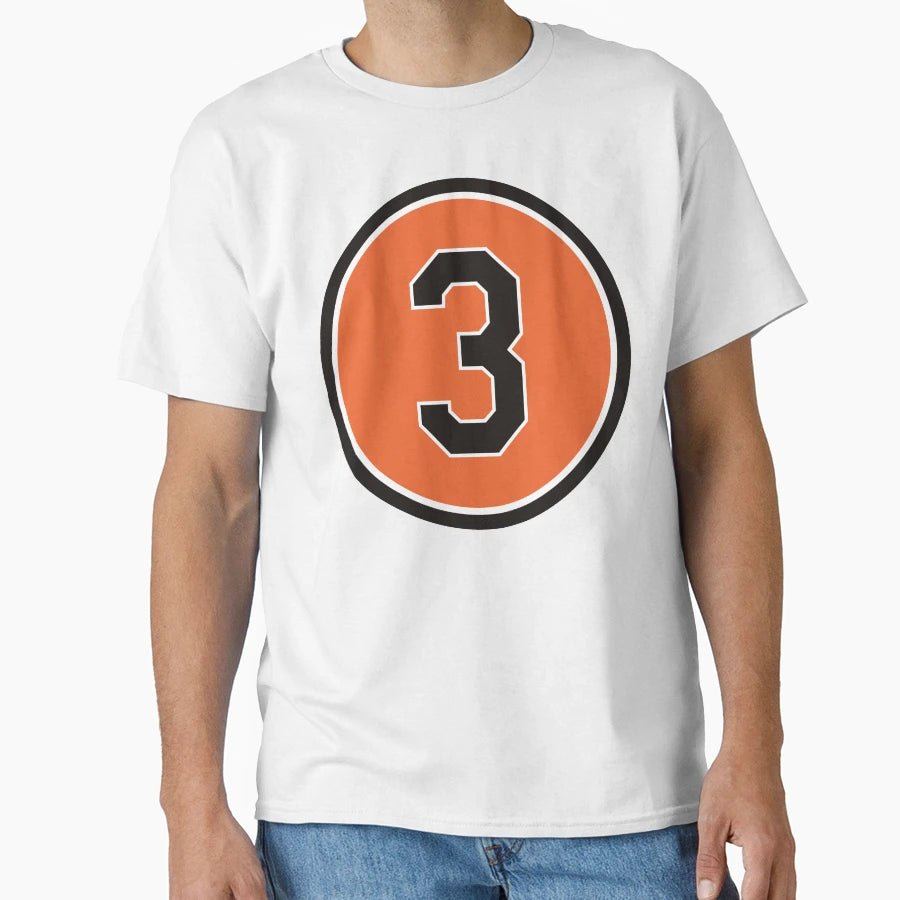 Harold Baines 3 Jersey Number T-Shirt - Novelty Apparel Men Women - T-Shirt, Sweatshirt, Hoodie