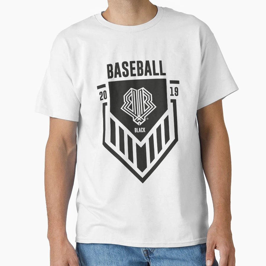 Baseball Black Home Usa T-Shirt - Fun Novelty Design for Adults - T-Shirt, Sweatshirt, Hoodie