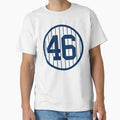 Andy Pettitte 46 Jersey Number T-Shirt - Fun Novelty Design Unisex - T-Shirt, Sweatshirt, Hoodie