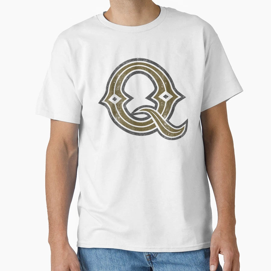 Q Letter Character Name Cartoon T-Shirt - Graphic Print Men Women - T-Shirt, Sweatshirt, Hoodie