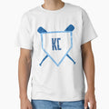 Kansas City Abbreviation Baseball Home T-Shirt - Custom Art Print Unisex - T-Shirt, Sweatshirt, Hoodie