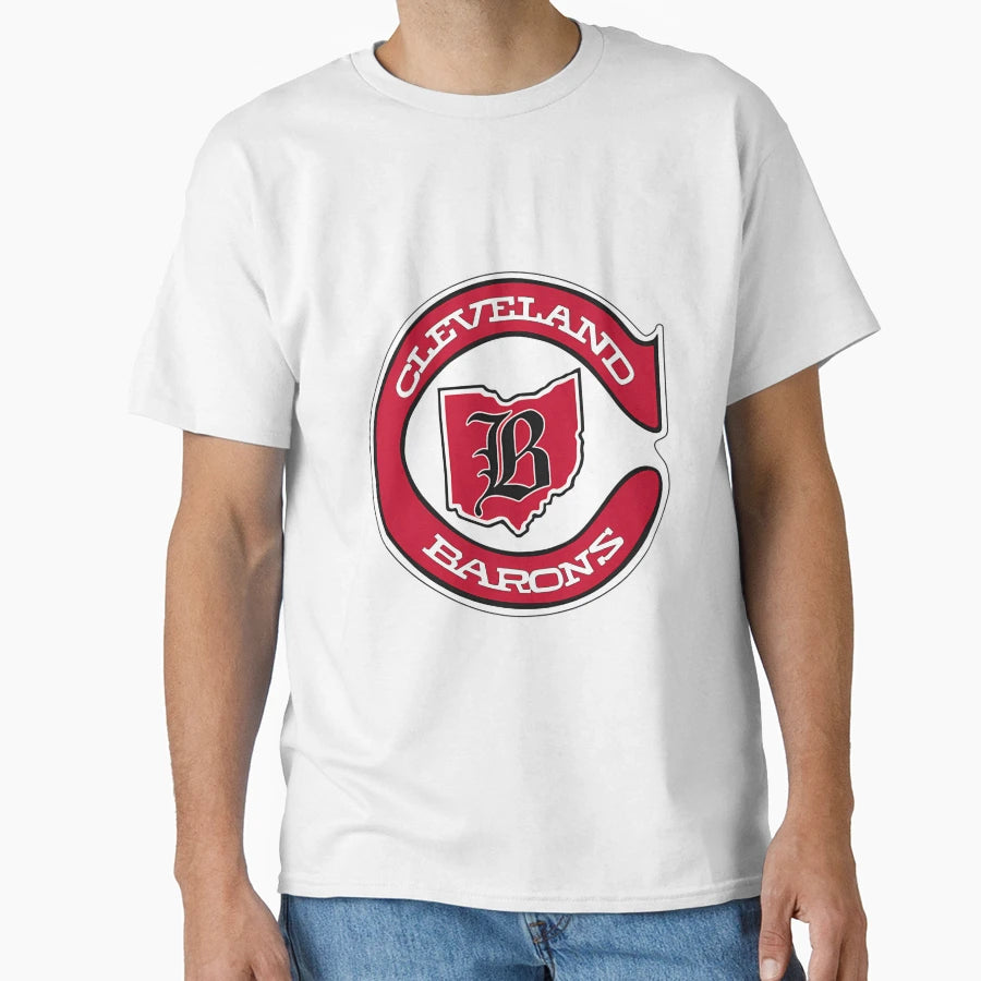 Cleveland Barons Hockey T-Shirt - Fun Novelty Design Men Women - T-Shirt, Sweatshirt, Hoodie