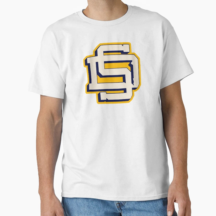 South Dakota Sd Monogram 1 T-Shirt - Unique Graphic Men Women - T-Shirt, Sweatshirt, Hoodie