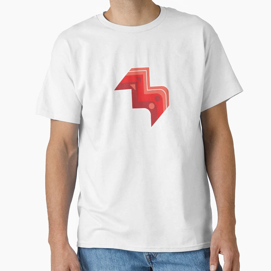 Angular Curved Stairs Geometric T-Shirt - Trendy Graphic for Adults - T-Shirt, Sweatshirt, Hoodie