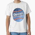 Detroit Baseball T-Shirt - Fun Novelty Design for Adults - T-Shirt, Sweatshirt, Hoodie