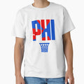 Phi Basketball Art T-Shirt - Unique Graphic Men Women - T-Shirt, Sweatshirt, Hoodie