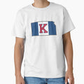 University Kansas Flag T-Shirt - Fun Novelty Design Unisex - T-Shirt, Sweatshirt, Hoodie