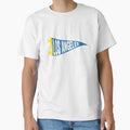 Los Angeles California Pennant Powder T-Shirt - Streetwear Style Men Women - T-Shirt, Sweatshirt, Hoodie
