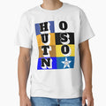 Houston Typography T-Shirt - Novelty Apparel Men Women - T-Shirt, Sweatshirt, Hoodie