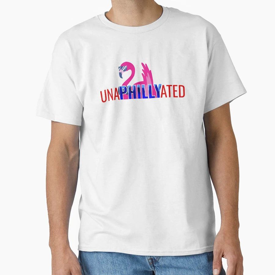Unaphillyated Flamingo T-Shirt - Streetwear Style Unisex - T-Shirt, Sweatshirt, Hoodie