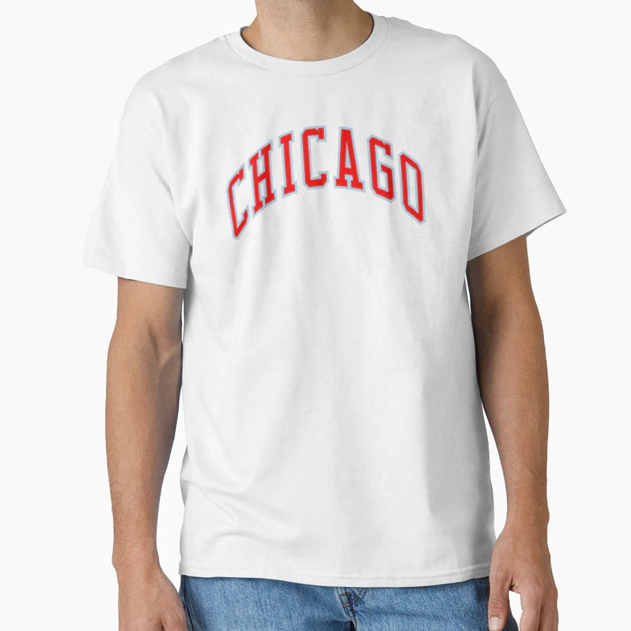 Chicago T-Shirt - Unique Graphic for Adults - T-Shirt, Sweatshirt, Hoodie