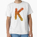 Letter K Initials T-Shirt - Streetwear Style for Adults - T-Shirt, Sweatshirt, Hoodie