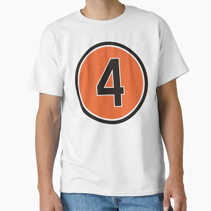 Earl Weaver 4 Jersey Number T-Shirt - Unique Graphic Men Women - T-Shirt, Sweatshirt, Hoodie