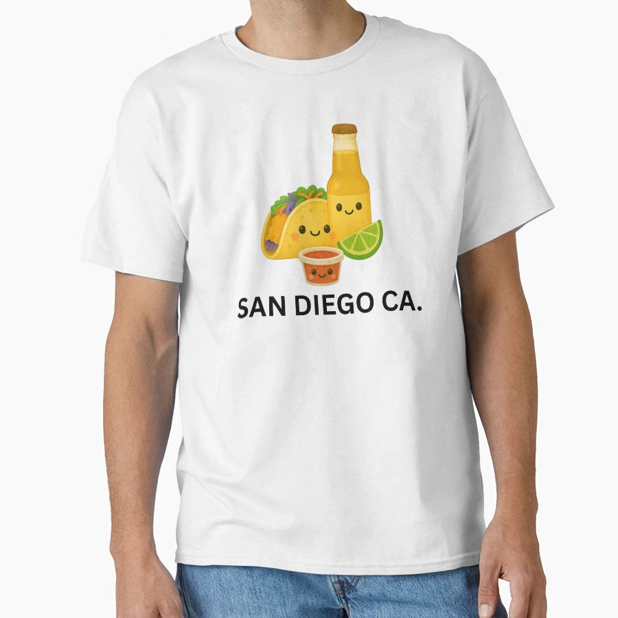 San Diego California T-Shirt - Streetwear Style for Adults - T-Shirt, Sweatshirt, Hoodie