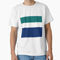 Happy Birthday Blue White Green T-Shirt - Graphic Print for Adults - T-Shirt, Sweatshirt, Hoodie