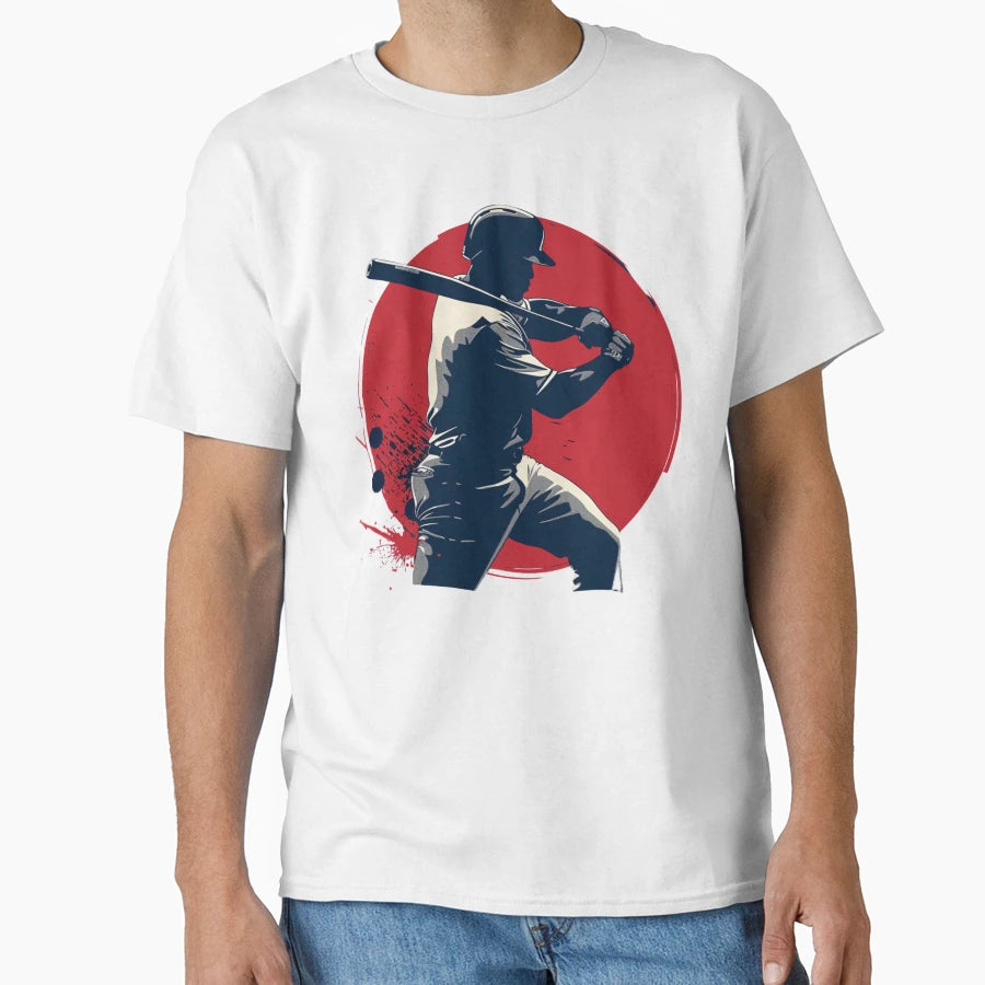 Baseball Player T-Shirt - Fun Novelty Design for Adults - T-Shirt, Sweatshirt, Hoodie