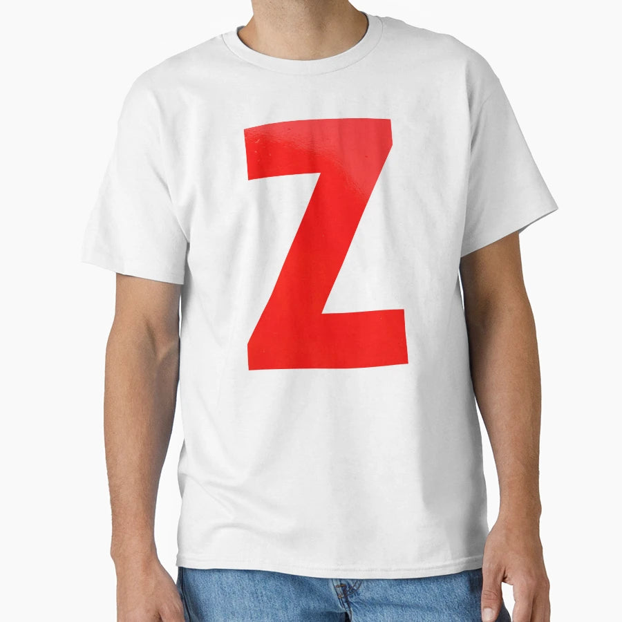 Unique Letter Z T-Shirt - Trendy Graphic for Adults - T-Shirt, Sweatshirt, Hoodie