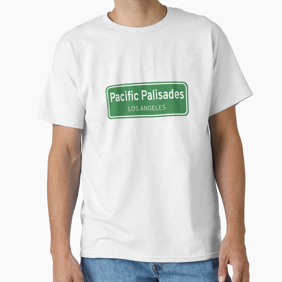 Pacific Palisades Los Angeles T-Shirt - Graphic Print for Adults - T-Shirt, Sweatshirt, Hoodie