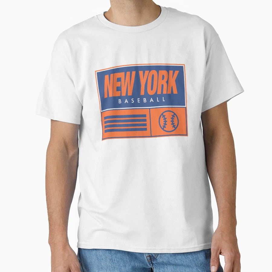 New York Baseball T-Shirt - Fun Novelty Design Men Women - T-Shirt, Sweatshirt, Hoodie