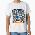 Kitten Baseball Team T-Shirt - Custom Art Print Unisex - T-Shirt, Sweatshirt, Hoodie