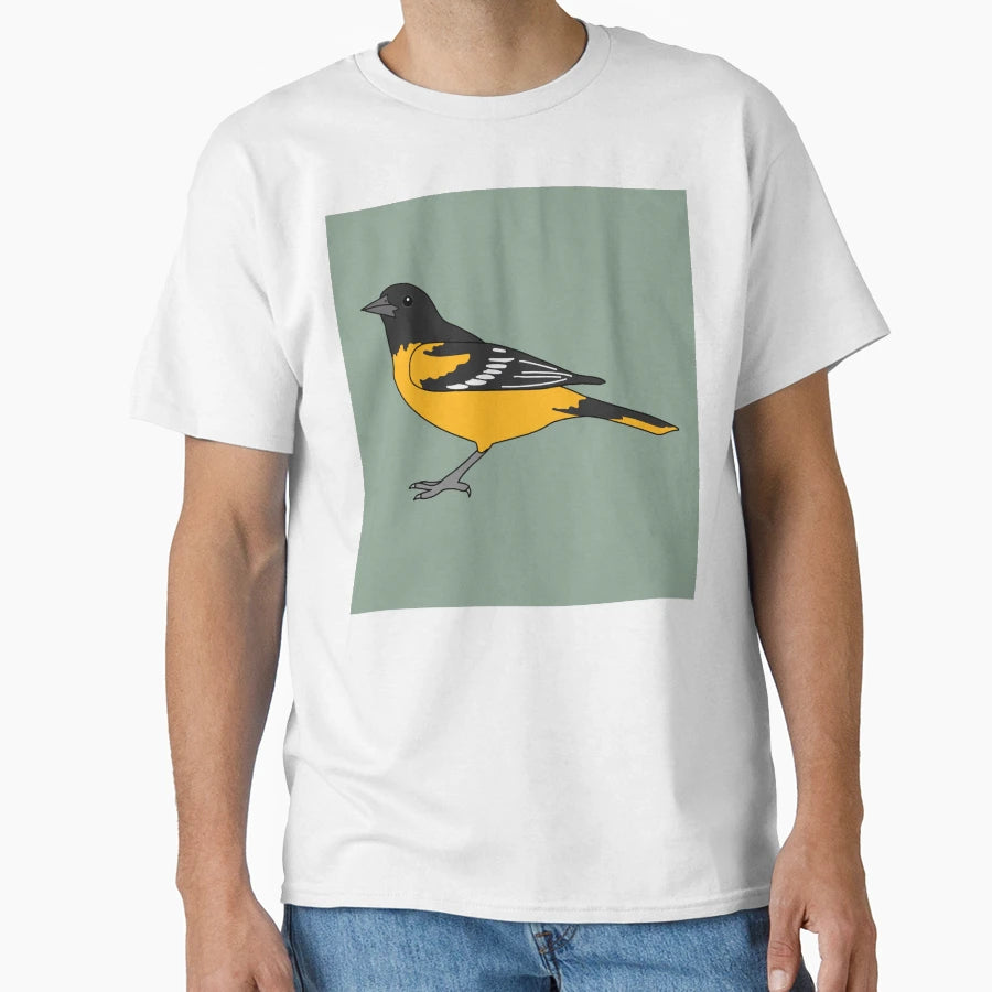 Baltimore Oriole T-Shirt - Graphic Print Men Women - T-Shirt, Sweatshirt, Hoodie